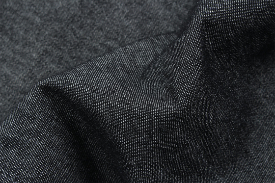 5 Unzen 100% Baumwolle Schwarze Farbe Starr Jeans Stoff für Hemden