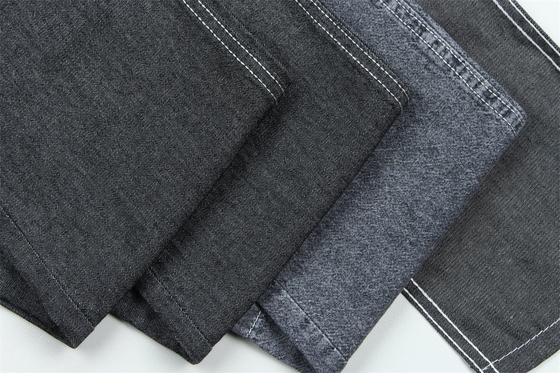5 Unzen 100% Baumwolle Schwarze Farbe Starr Jeans Stoff für Hemden