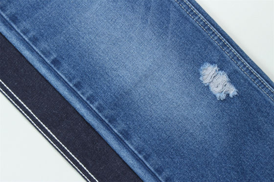 10oz Denim Stoff Steif 100% C Für Marken Stil Jeans Junge Freund Stil Weich Handgefühl Super Dunkelblau Farbe