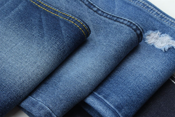 10oz Denim Stoff Steif 100% C Für Marken Stil Jeans Junge Freund Stil Weich Handgefühl Super Dunkelblau Farbe