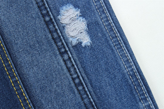 10oz Denim Stoff Steif 100% C Für Marken Stil Jeans Junge Freund Stil Weich Handgefühl Super Dunkelblau Farbe