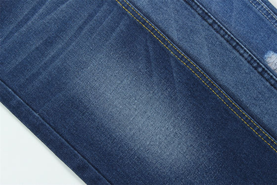 10oz Denim Stoff Steif 100% C Für Marken Stil Jeans Junge Freund Stil Weich Handgefühl Super Dunkelblau Farbe