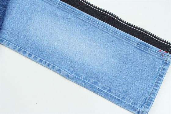 12,5 oz fester Denim-Stoff mit Kettfaden-Noppen für Markenjeans, 100 % Baumwolle, superdunkelblau