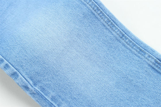 12,5 oz fester Denim-Stoff mit Kettfaden-Noppen für Markenjeans, 100 % Baumwolle, superdunkelblau