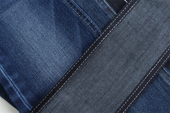 Sanforisierter Spezialgewebe Baumwolle Polyester Spandex Slub Stretch Denim Stoff