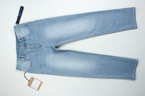 Jacquard-Stretch-Denim 11 Unzen Full-Lycra-Dobby-Denim-Gewebe für Jeans