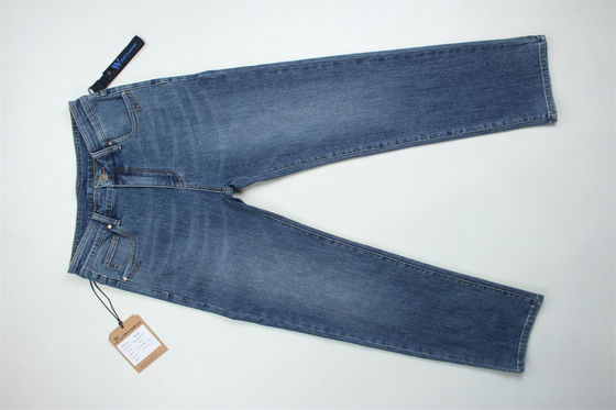 11 Unzen Jacquard Full Lycra Dobby Denim Stoff für Jeans