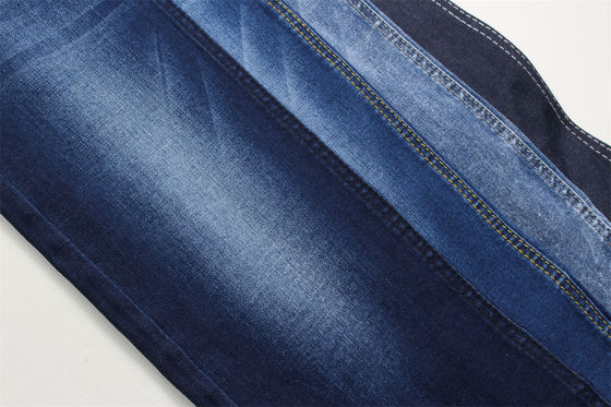 Dunkelblauer Stock Voll Lycra Denim Stoff für Lady Jeans verwendet Röcke