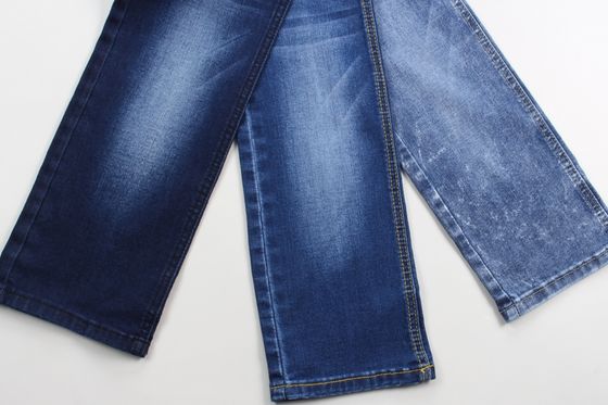 Dunkelblauer Stock Voll Lycra Denim Stoff für Lady Jeans verwendet Röcke