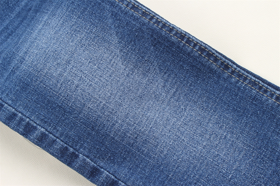 10 Unzen Crosshatch Slub Cross Slub Super High Stretch Denim Stoff für Herrenjeans oder Damenjeans im südamerikanischen Stil