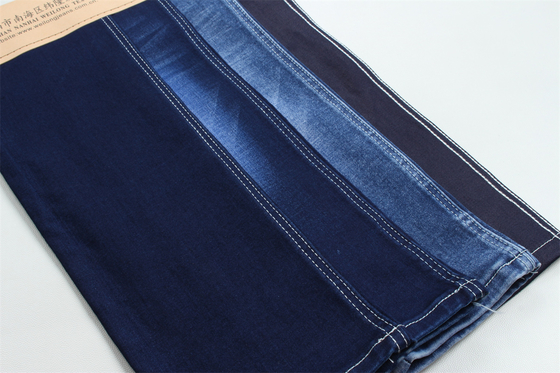 11.5 Oz Super Stretch Satin Denim Stoff für Frauen Jeans