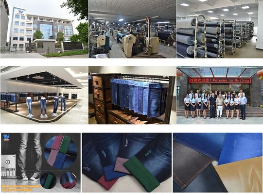 Heißer Verkauf Khaki 100% reine schwere 13,5 oz Baumwoll-Denim