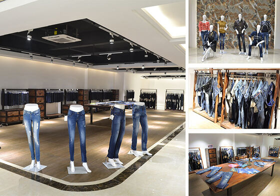 Heißer Verkauf Khaki 100% reine schwere 13,5 oz Baumwoll-Denim