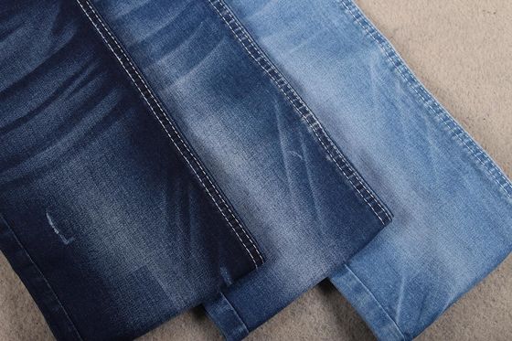 Guter Preis Ausdehnungs-Baumwoll-Polyester Spandex-Denim-Gewebe 9.7oz 329gsm für Frauen-Kinderjeans Online
