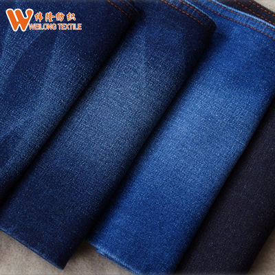 Einheitliches Schwergewicht 14oz dehnen Denim Jean Material Environmentally Friendly aus