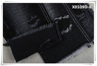 Schwarze Polyester-Denim-Gewebe 14.5oz 70 Ctn 30 Polybaumwollfür Freund-Jeans-Jacken