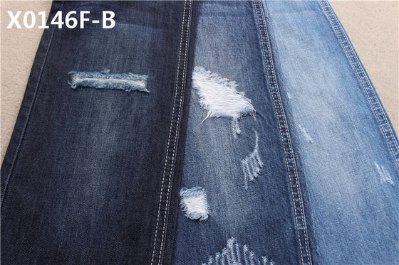 Guter Preis 9,1 Baumwolldenim-Gewebe Unze dunkelblaues Entschlichtungs-100 für Freund-Art-Jeans Online
