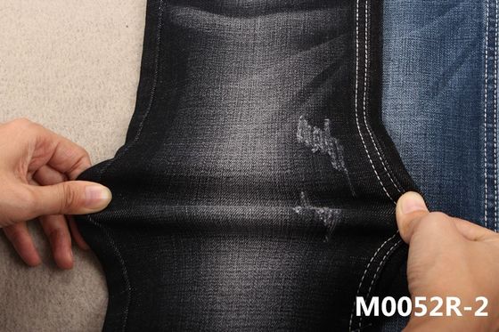 356gm Power Spandex Denim Stoff für Damen Frauen Rollen von Denim Jeans Material Dunkelblau