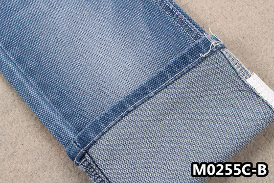Tela de mezclilla cruda de poliéster elástico 70 algodón 27 de 9 onzas para mujer (Tela von mezclilla rohem Polyester aus elastischem 70 Baumwolle)