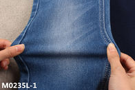 Polyester 2 der Frauen-339gsm der Jeans-65 der Baumwolle33 Spandex-Fleck-Denim-Gewebe Rolls