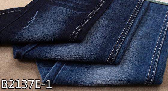 Vorgespinst-Denim-Twill-Gewebe der Verzerrungs-10.8oz