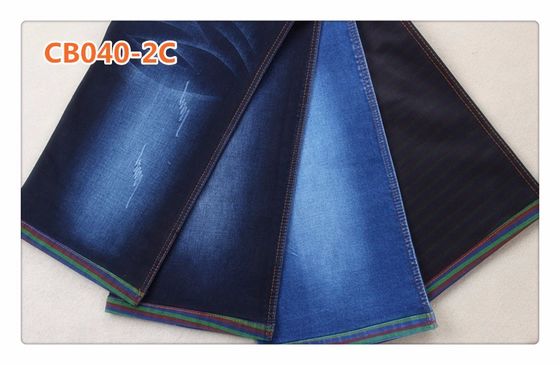 Roter blauer grüner Einschlagfaden spinnen 10 Unze-Denim-Gewebe
