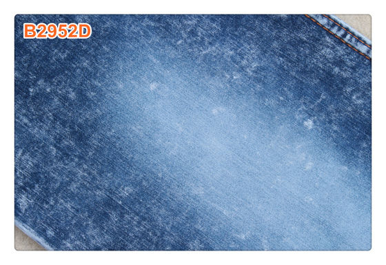 8,5 Unze-Indigo-Satin-Baumwollsatin-Denim-Gewebe