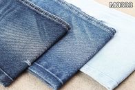 11,3 Unzen Recycling-Baumwoll-Polyester-Spandex-Denimstoff zum Sanforisieren von Jeans
