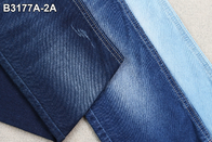 Das 9,5 Unzen-dehnen gefälschte strickende Denim-Twill-Gewebe-Doppelschichten Jeans-Material aus