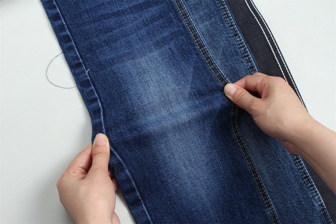 12 Oz Super schwerer Denim Stoff für Mann Jeans Schöne Warp-Slub Niedrig Strecken