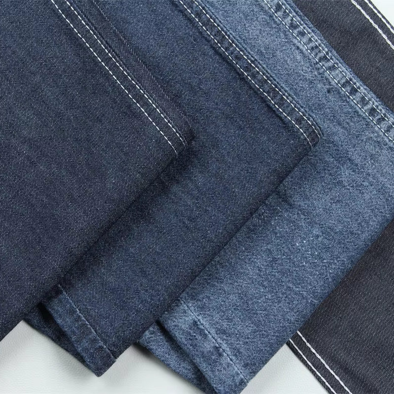 170 gsm 62/63" Width 2/1 Right Hand Twill Lightweight Cotton Denim Fabric for Shirts and Dresses