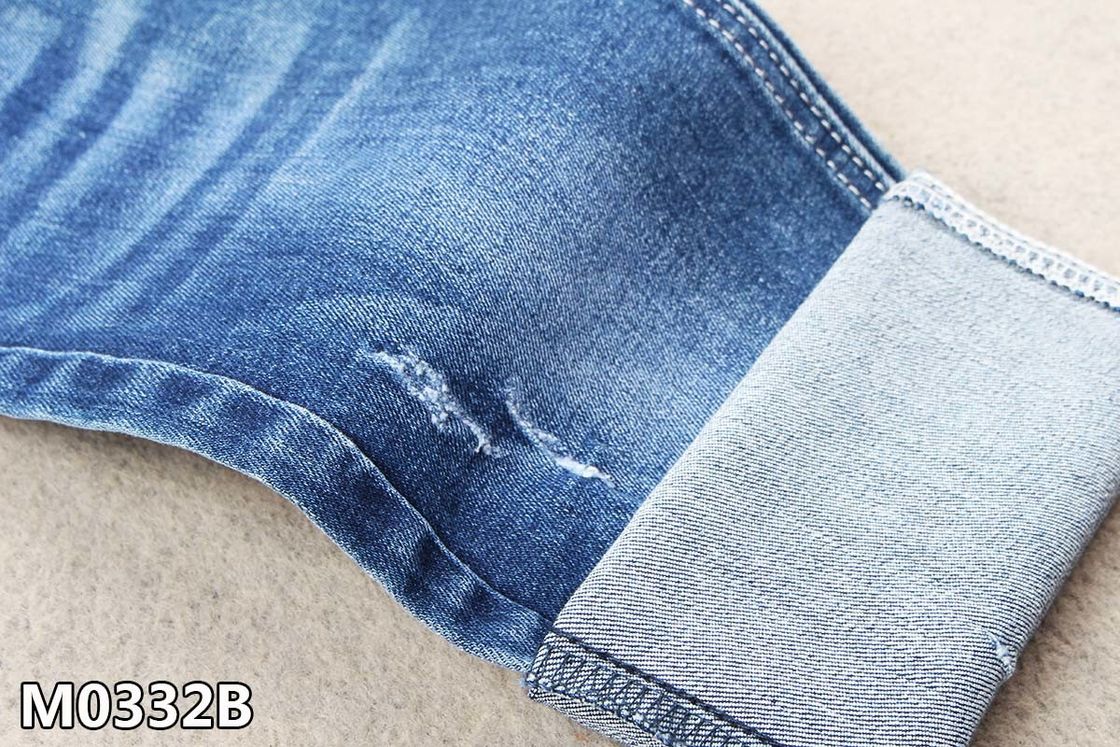 100% Baumwolle Zusammensetzung 11,3 oz Dunkelblaue Farbe Denim Stoff für Jeans Stoff Denim