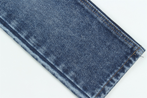 190cm 14oz 100% Cotton Indigo Blue Rigid Denim Fabric For Jeans Eco Friendly
