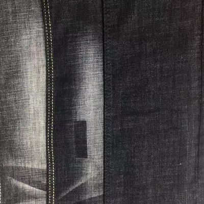 Guter Preis Schwarzes Jeans-Stoff-Material des Farbvorgespinst-Denim-Gewebe-10.5oz für Männer Online