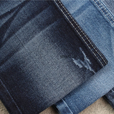 Guter Preis Heller Garn-Jeans-Denim-Gewebe 98%Cotton 2% des Vorgespinst-offenen Endes Spandex Online