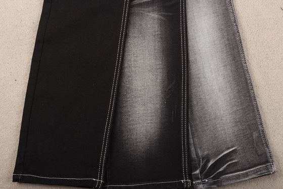 Guter Preis Blume, welche die Farbschwefel-Schwarze Hand glaubt weichem Denim-Gewebe druckt Online