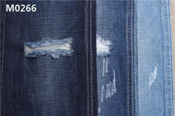 Baumwolldenim-Gewebe der Webkanten-100 für die Jeans dunkelblau