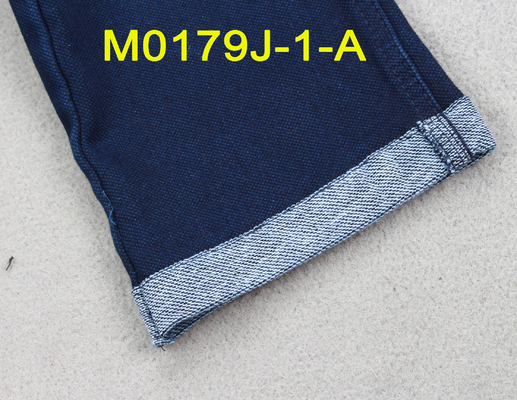 unregelmäßiges Baumwollespandex-Denim-Gewebe der Webart-11oz für Frauen merzerisiertes Ende