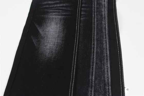 Schwarzer Farbton 11,8 Unzen Baumwoll-Polyester-Denimstoff für Röcke und Shorts