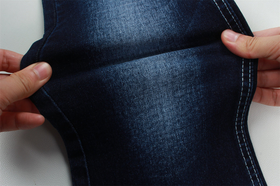 10.5 OZ High Stretch Denim Stoff für Frauen Jeans Stoff in China Herstellen Guangdong
