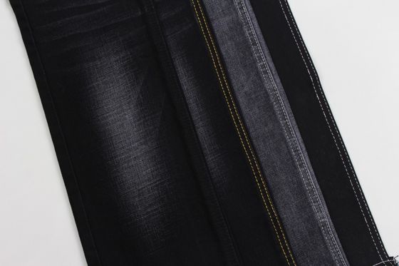 Guter Preis 11.9 Unzen schwarz und schwarz Hinterseite Kreuzschlag Schlauch Jeans Stoff Online