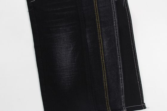 Guter Preis 12 Unzen schwarz und schwarz Rückseite Kreuzschlag Schlauch Jeans Stoff Online