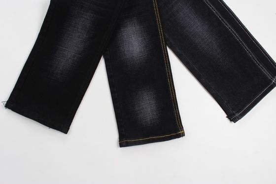 Guter Preis 11.4 oz schwarze und schwarze Rückseite, Schleifen, Jeans, Stoff. Online