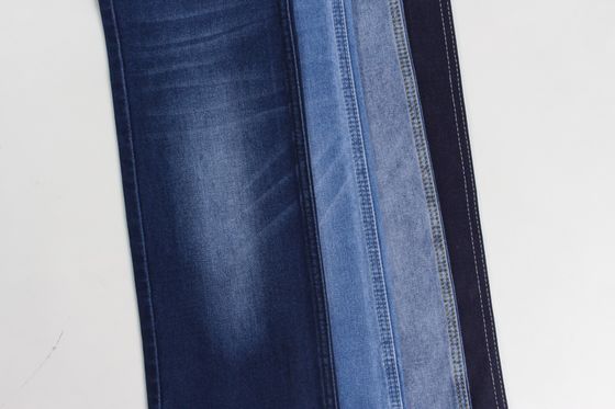 Guter Preis Großhandel 10 Unzen dunkelblaues Stretch gewebtes Jeansgewebe Online