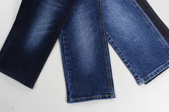 Guter Preis 2024 heißer Verkauf 12,5 oz dunkelblaues Stretch Gewebe aus Jeans Online