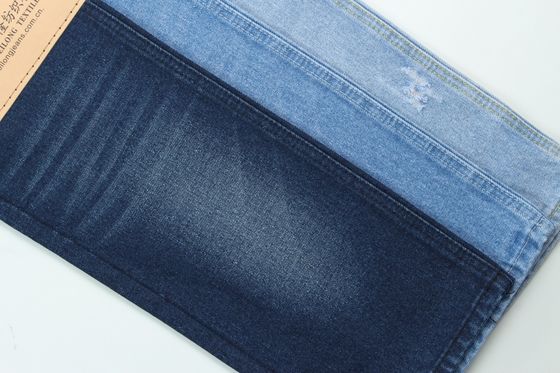 Guter Preis 9000 Yards 13 Oz TC Denim Stoff In Dunkelblau Online