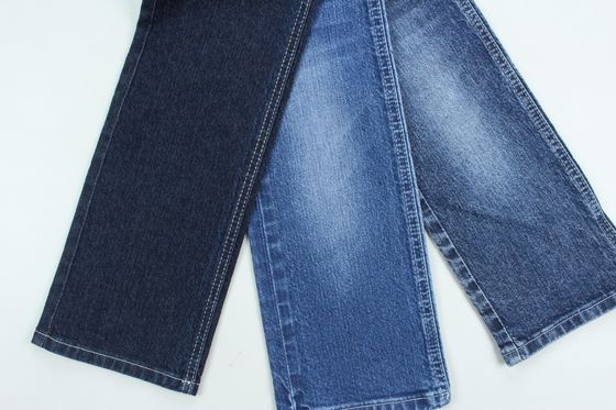 Guter Preis 11.2 Oz Super dunkelblaue Baumwolle Spandex Denim Stoff für Jeans Online