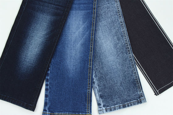 Guter Preis Baumwolle, Pleiester, Rayon, Elastan, Stretch, Denim, Gewebe für Männer, Jeans Online