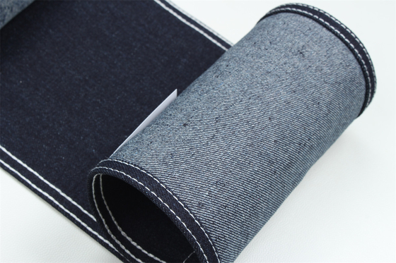 Recyceltes Fiber-Denim-Gewebe in sehr tiefblauem 11.5 Oz hoher Elastizität