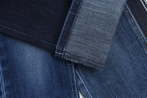 Sanforisierter Spezialgewebe Baumwolle Polyester Spandex Slub Stretch Denim Stoff